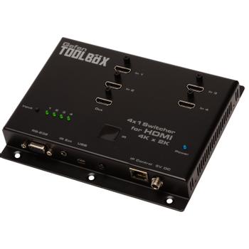 GEFEN Valitsin - 4x1 Switcher for HDMI 4K x 2K - black (GTB-HD4K2K-441-BLK)