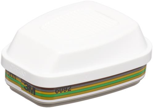 3M Filter 6092, A1B1E1K1P3R+CH2O,  4 stk (6092)