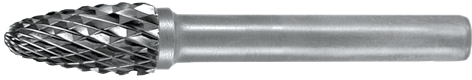 Ruko HM-fræsestift form F (RBF) 3 mm (116050)