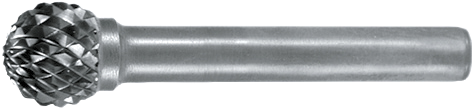 Ruko HM-fræsestift form D (KUD) 3 mm SB (116052B)