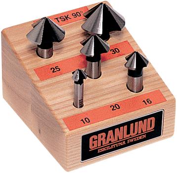 Granlund Granlund forsænkersæt 90° t/rustfri (74100TRSK90)