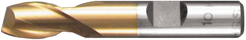 Diesella Endefræser TiN 8 mm 2-skærs DIN327 (60325235)