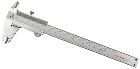 Diesella Skydelære m/ skruelås 0-150×0, 05mm (10132150)