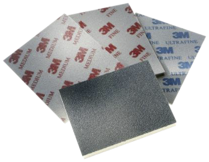 3M Superflex slibesvampe 140×115×5 mm (03810A)