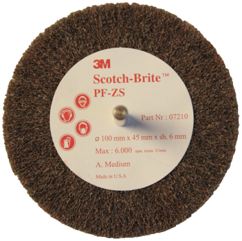 3M Flapbørste PF-ZS, A VFN, 75×45×6 mm (PN07211)