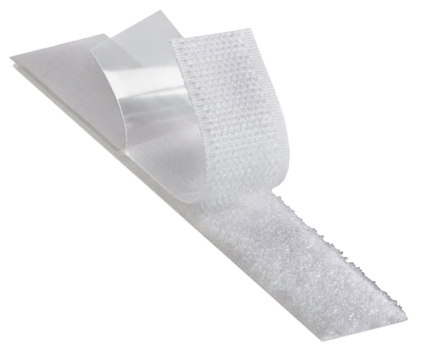 3M Hook & Loop 25mm×45, 7m løkker hvid (SJ357225W)