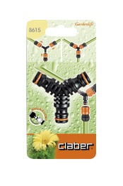 Claber Claber Y-stykke 3 × nippel BL-pk (86150000)