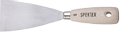 Spekter Spekter spartel m/hård klinge og træhåndtag, 60mm
