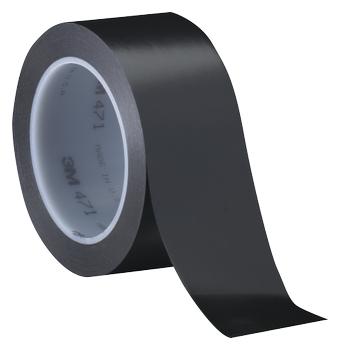 3M Vinyltape 471 sort 19mm×33mtr (7100260596)