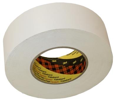 3M Scotch lærredstape 389 hvid 50mm×50mtr (38950W)