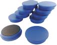 Eclipse Magnetics Kontormagnet ø30 mm blå pk/10
