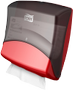 Tork Tork Top-pak dispenser W4 sort/rød