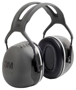 3M Peltor X5A høreværn m/bøjle, sort (X5ASV)