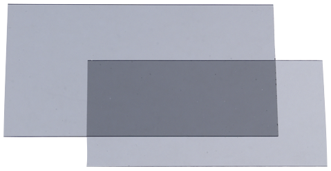 3M Indre besk.glas STD.T/ 9002D 5 stk (428000)