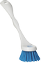 DMTV Opvaskebørste hvid plast m/blå hår