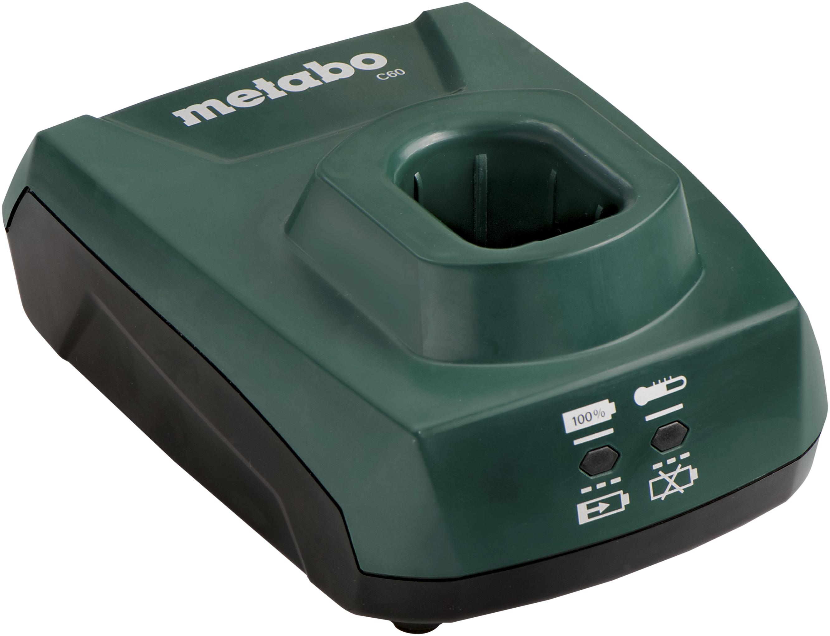 persoon Reinig de vloer Pellen Metabo Lader C60 12V t/ældre Ni-Cd batterier | DMT Værktøj