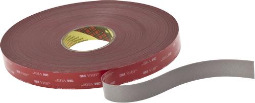 3M VHB-tape 4941P grå 6mm×33mtr (4941P6)