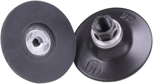 3M Roloc gummi bagplade x-hård 75mm×M14 (PN84993)