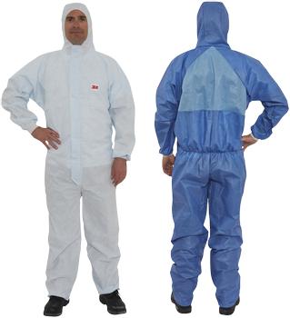 3M Beskyttelsesdragt 4532 type 5/6 blå L (4532BL)