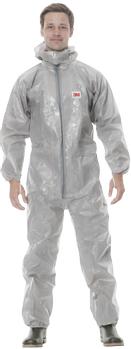 3M Beskyttelsesdragt 4570 type 3/4/5/6 grå S (4570GS)