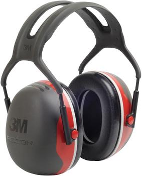 3M Peltor X3A høreværn m/bøjle, rød (X3ARD)