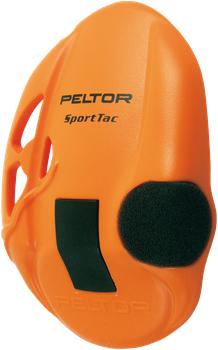 3M Peltor SportTac erstatningsskaller,  orange, 2stk (210100478OR)