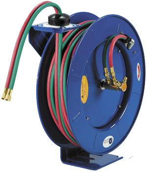 Flowconcept Aut.slangeopruller 1/4"×20m tvillingslange ilt/gas (EW8082022)