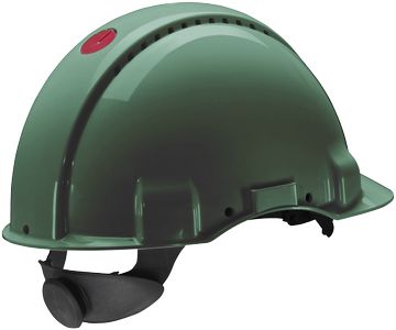 3M Sikkerhedshjelm G3000N grøn (G3000NUVGP)