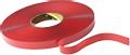3M VHB dobbeltklæbende tape 4918F klar 2,0×25mm×16,5m
