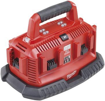 Milwaukee Ladeapparat 14-18V 6stk M1418C6 (4932430086)