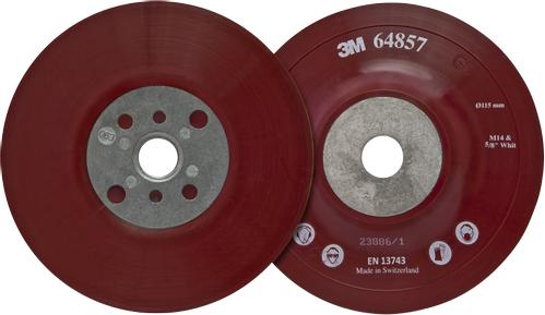 3M Ventileret bagplade M14 rød 178×22mm (PN64862)