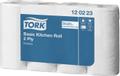 Tork Tork køkkenrulle Basic 2-lags 25,8mtr, 8×4 rl