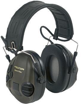 3M Peltor SportTac høreværn t/jagt (MT16H210F478GN)