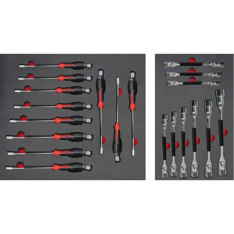 EGA Master TRAY OF 20.PCS | DMT Værktøj