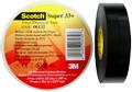 3M Super 33+ isoleringstape PVC sort 38mm×33m