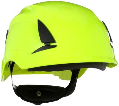 3M Sikkerhedshjelm X5500, uventileret/ 1000V,  hi-viz (X5514NVE)