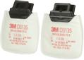 3M SecureClick partikelfilter P2R D3125, 1 par