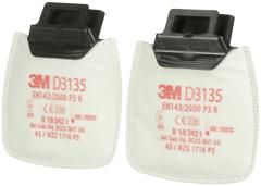 3M SecureClick partikelfilter P3R D3135, 1 par