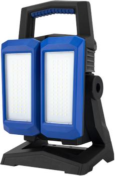 Flair Flair arbejdslampe m/2 hoveder 4500lm 14, 8V/ 4, 2Ah (89575)