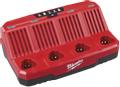 Milwaukee Ladeapparat multilader 4× sekventielt M12 C4