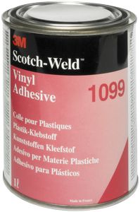 3M Scotch-Weld 1099 inyl Adhesive lim, 1 ltr (10991)