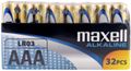 MAXELL Maxell batteri Alkaline AAA/LR03 1,5V, 32stk