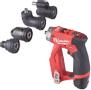 Milwaukee Bore-/skruemask. 4-i-1 2×12V/2Ah M12 FDDXKIT-202X