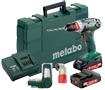 Metabo Bore-/skruemaskine BS 18 Q m/2×2,0Ah, bitssæt mv