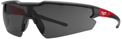 Milwaukee Sikkerhedsbrille m/ gråtonet glas, letvægt (4932471882)