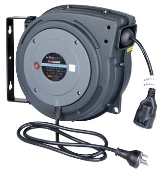Flowconcept Aut. kabelopruller IP42 3G1,5 20mtr DK-stik (EL633203)