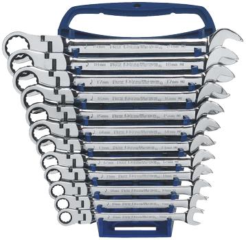 GearWrench Ringskraldenøglesæt flexled 8-19mm 12 dele (269901)