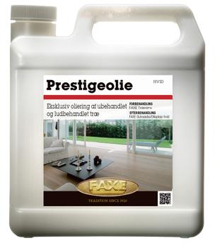 Faxe Faxe prestige olie hvid 2,5 ltr (027807296250)
