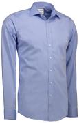 Seven Seas Business-skjorte twill slim fit lyseblå XL