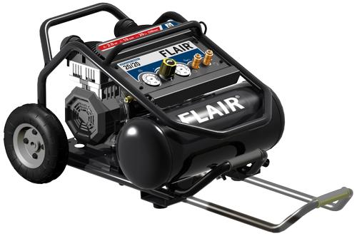 Flair Flair 20/20 kompressor lydsvag 210ltr/ min 2HK 230V (54251)